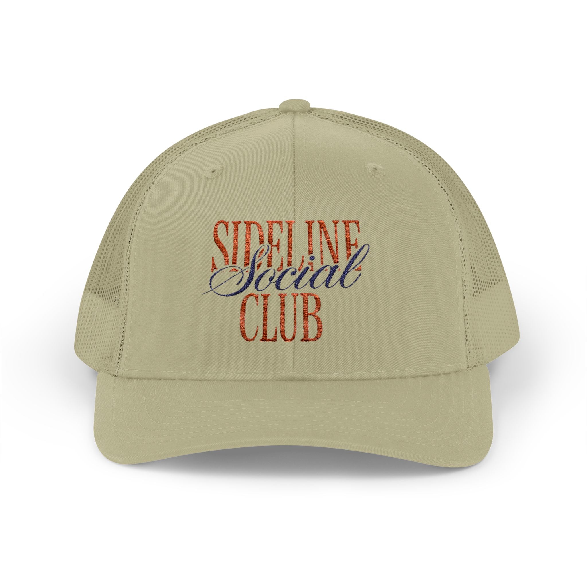 Sideline Social Club Trucker Cap | Embroidered Mesh Snapback