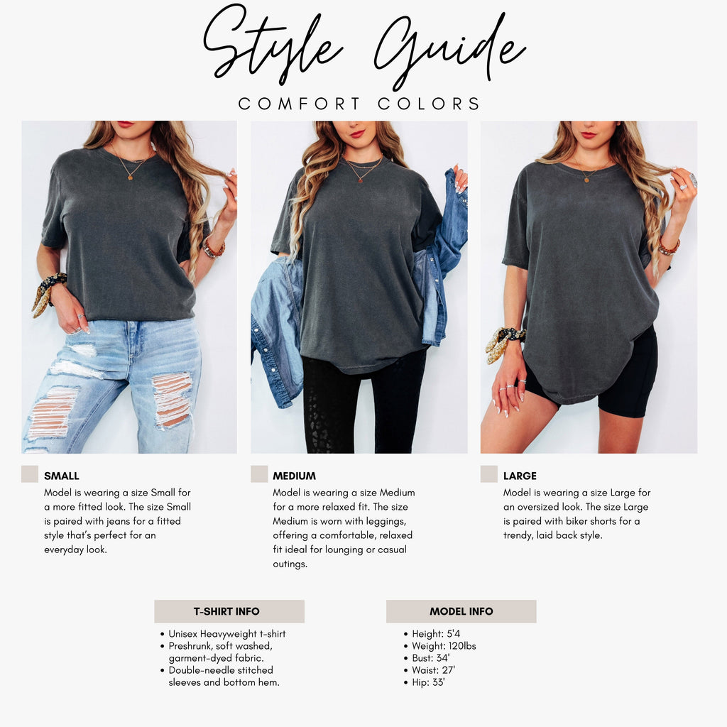 Mimi Grandma Comfort Colors Garment Dyed T Shirt (Condensed font)