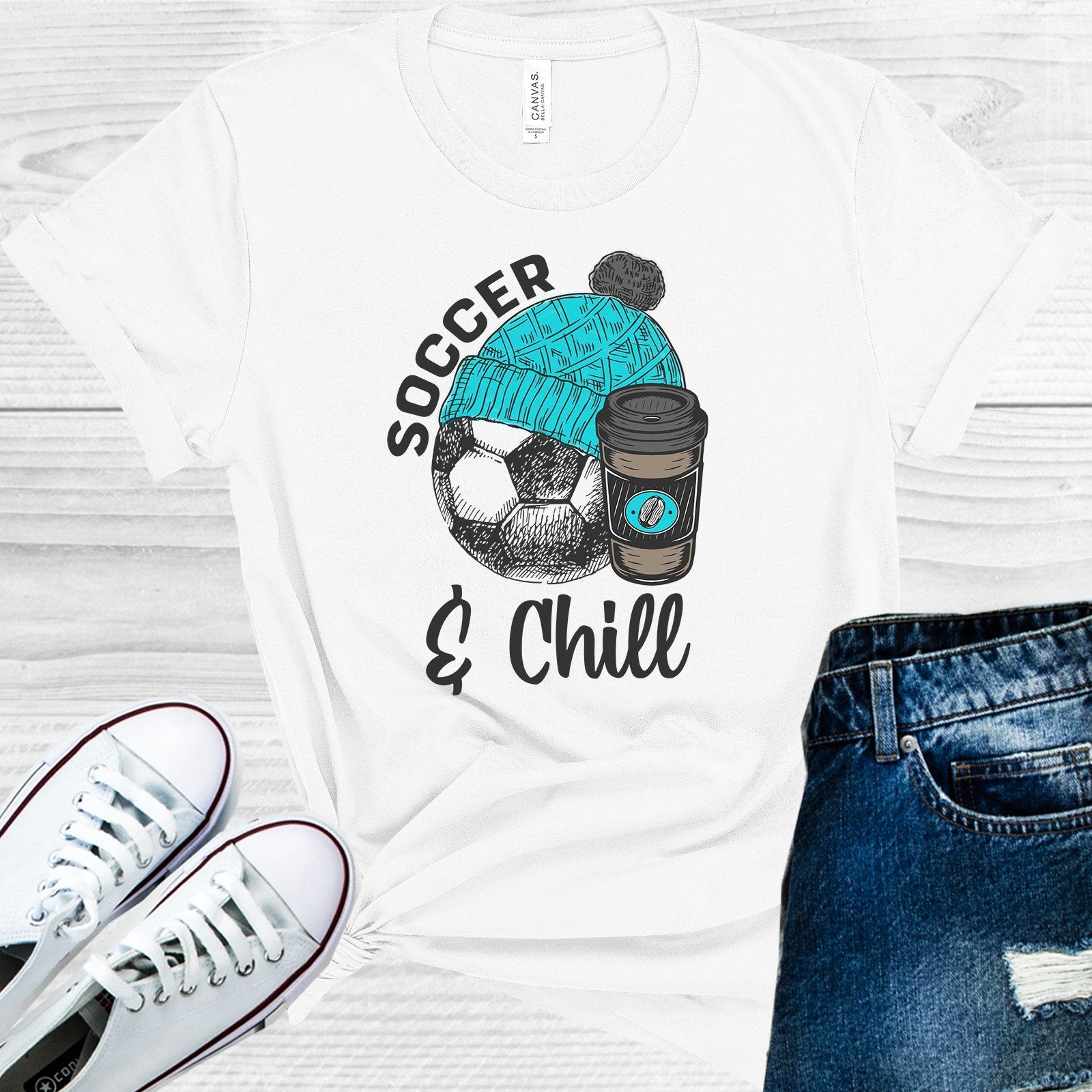 Soccer & Chill Graphic Tee
