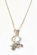 Soccer Mom Charm Pendant on Silver Chain, Soccer Gift, Soccer Jewelry, Gift For Her, Soccer Mama, Girlfriend Gift, Soccer Team Mom