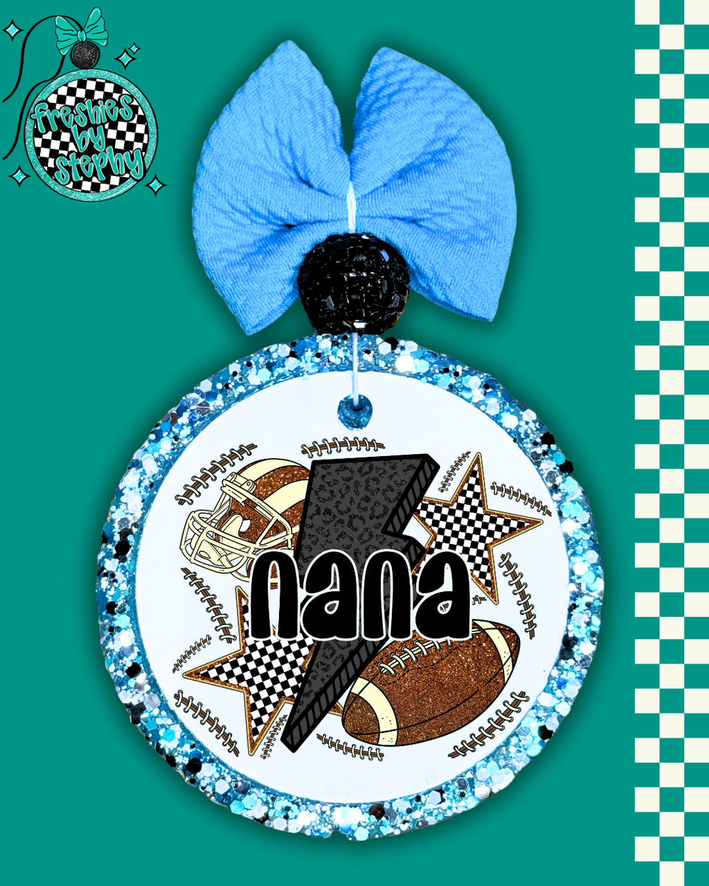 Football Nana Car Freshie | Sports Grandma Gift