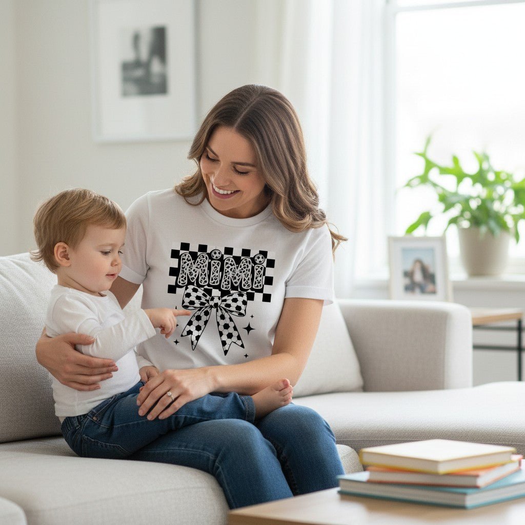 Soccer Mimi T-Shirt Zebra Print Grandmother's Birthday Gifting Idea
